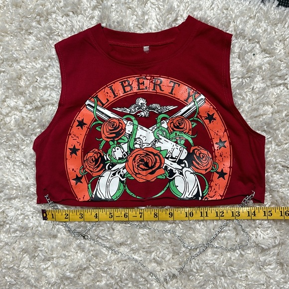 EUC Super Cropped Chain Tank - Picture 5 of 5